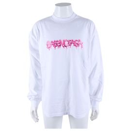 Balenciaga Lange Ärmel Weiß