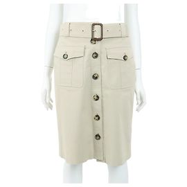 Gonna Burberry Marrone