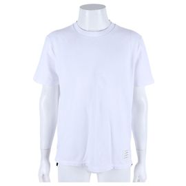 Thom Browne Kurzarm Weiß