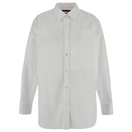 Gucci Camisa de popelina de algodón Blanco