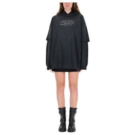 Acne Schicht-Sweatshirt Schwarz