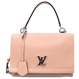 Louis Vuitton Two-Tone Lock Me Bag Pink