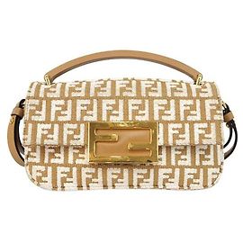 Fendi Borsa beige Marrone