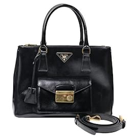 Prada Borsa Galleria Nera Nero