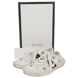 Gucci Ace Star Sneaker Weiß