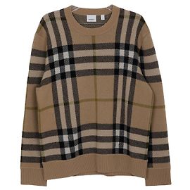 Burberry Weiche Spaß Strickgröße Braun