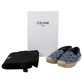 Céline Espadrille Loafer Size Blue