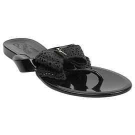 Salvatore Ferragamo Taille de chausson à ruban Noir