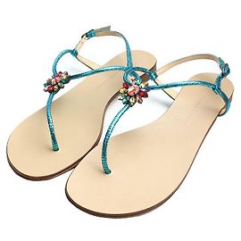Sandali in pietra multicolore Giuseppe Zanotti Multicolore