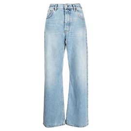 Acne Jeans de Corte Solto Azul