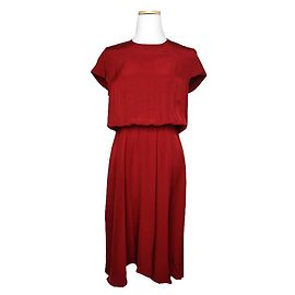 Robe Bicolore Bordeaux Isabel Marant Étoile Rouge