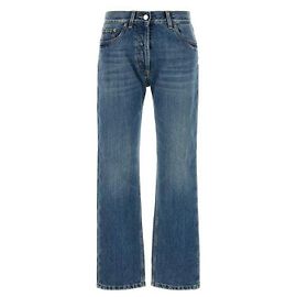 Prada Jeans de denim de pierna recta Azul