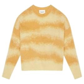 Isabel Marant Mohair-Pullover Gelb