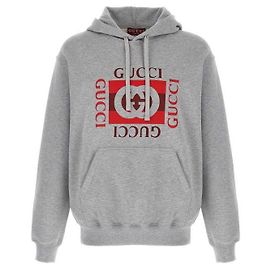 Gucci Suéter de jersey de algodão Marrom