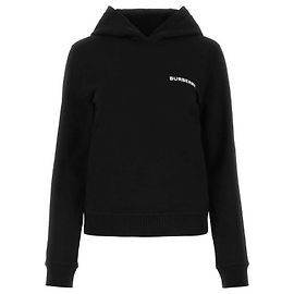 Burberry Moletom de algodão com estampa quadrada Preto