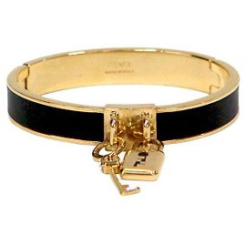 Fendi Pulseira de metal Dourado