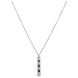 Tiffany & Co Collar de Plata Atlas Bar Plata