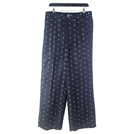 Louis Vuitton Pantaloni da pigiama in seta con monogramma Multicolore