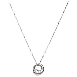 Tiffany & Co Colar de prata em forma de círculo Prata