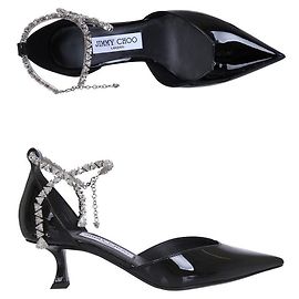 Jimmy Choo Schwarze Riemchenpumps Schwarz