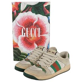 Gucci Pointure de baskets Blanc