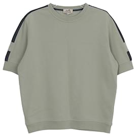 Hermès Kurzarm-Sweatshirt Größe XL Grün