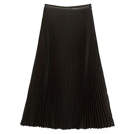 Prada Falda plisada Negro