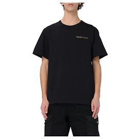 Alexander Mcqueen Reflective Logo T-Shirt Black