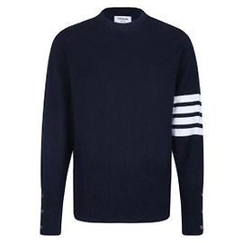 Thom Browne Suéter clásico de cachemira Azul