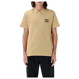 Burberry Polo-Shirt mit Logo und kurzen Ärmeln Braun