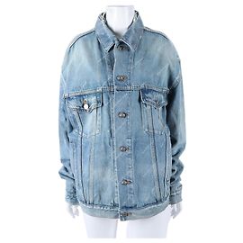 Chaqueta de denim Balenciaga Azul