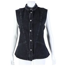 Chaleco vaquero Chanel Negro