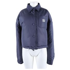 Giacca imbottita Miu Miu Blu