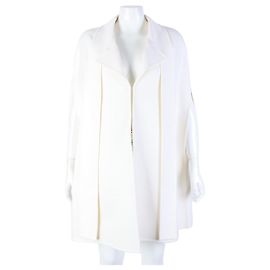 Valentino Cape Coat White