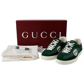 Gucci Interlocking Sneakers Green