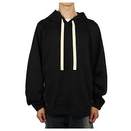 Jil Sander Sudadera de algodón técnico Negro