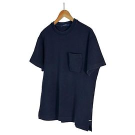 Louis Vuitton T-shirt a maniche corte con tasca Monogram Signature Navy Blu