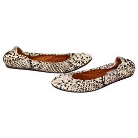 Lanvin Ballerine Python da Donna NI Multicolore