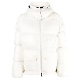 Moncler Short Down Jacket White
