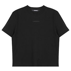 Jacquemus Logo T-Shirt Schwarz