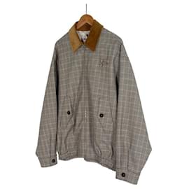 Miu Miu Oversized Wool Bomber Jacket Brown Brown