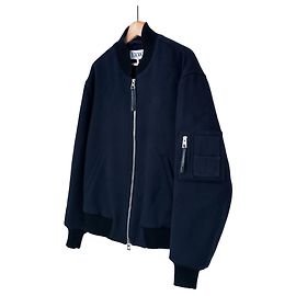 Giacca bomber in lana Anagram da uomo Loewe blu navy Blu