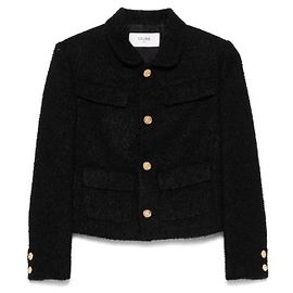 Céline Giacca in bouclé Nero