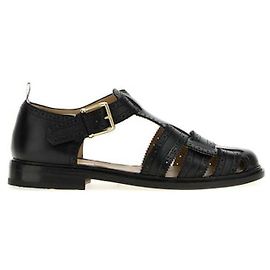 Thom Browne Sandali da pescatore Nero