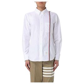 Thom Browne Camisa de rayas Blanco