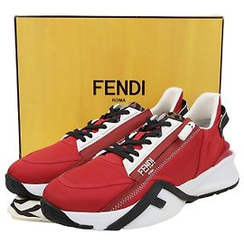 Fendi Baskets Flow Taille Rouge