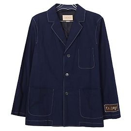 Gucci Stitch Jacket Size Blue