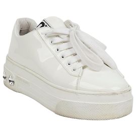 Miu Miu Crystal Sneakers White