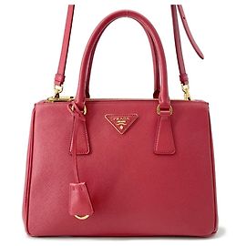 Bolso Galleria Saffiano de Prada Roja