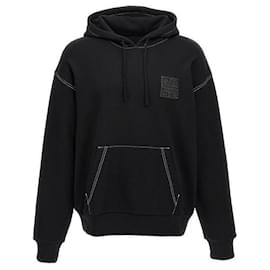 Givenchy Baumwoll-Hoodie Schwarz